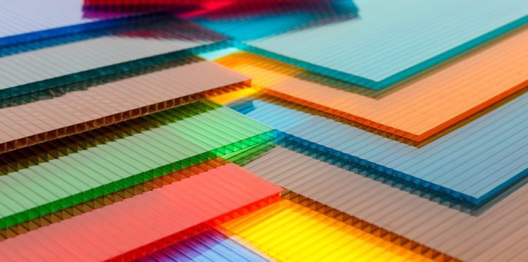 multicolor corrugated plastic panels
