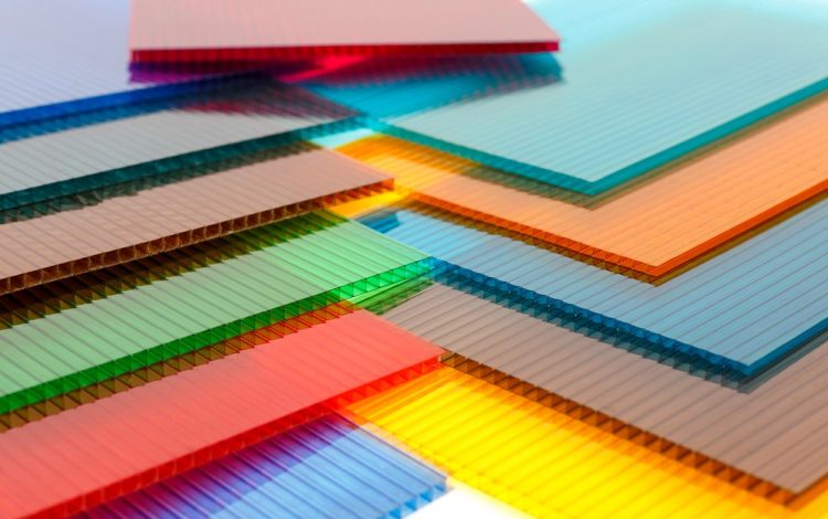 multicolor corrugated plastic panels